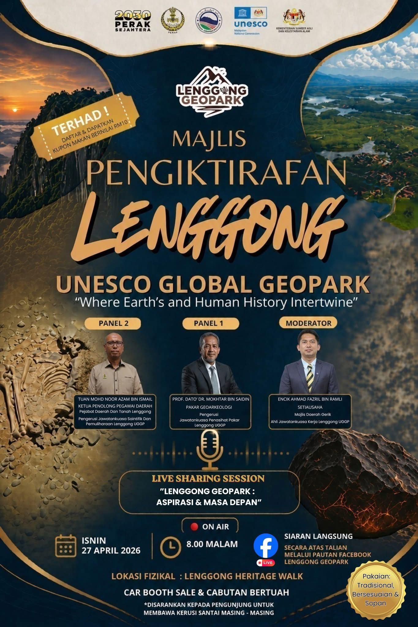 𝐌𝐀𝐉𝐋𝐈𝐒 𝐏𝐄𝐍𝐆𝐈𝐊𝐓𝐈𝐑𝐀𝐅𝐀𝐍 𝐋𝐄𝐍𝐆𝐆𝐎𝐍𝐆 𝐆𝐄𝐎𝐏𝐀𝐑𝐊 𝐒𝐄𝐁𝐀𝐆𝐀𝐈 𝐔𝐍𝐄𝐒𝐂𝐎 𝐆𝐋𝐎𝐁𝐀𝐋 𝐆𝐄𝐎𝐏𝐀𝐑𝐊